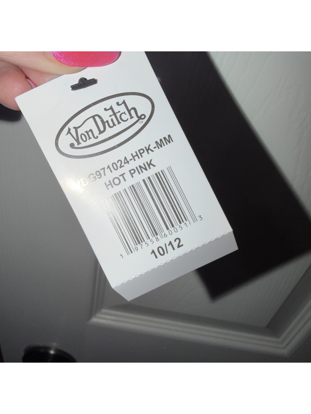 Von Dutch KIDS 10/12 Pink Windbreaker Rhinestone Jacket. - Picture 7 of 7